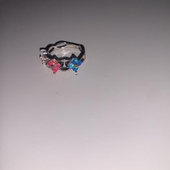 Multicolor Flower Ring - Picture 6 of 6